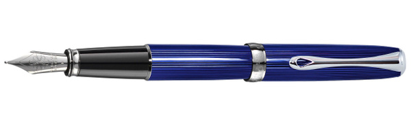 DIPLOMAT Füllhalter Excellence A2 Skyline Rot – 14 Kt Federspitze, Mit Federbelastetem Clip