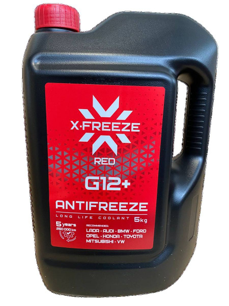 Антифриз X-Freeze X-freez_red_g12+, Готовый раствор купить по выгодной ...