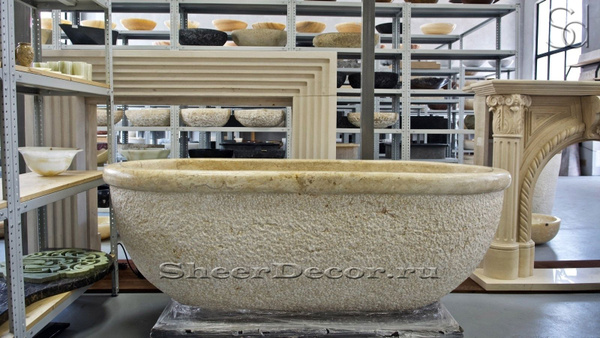 Ванна Sheerdecor Mira Crema Nova Dotted - купить по выгодной цене в ...