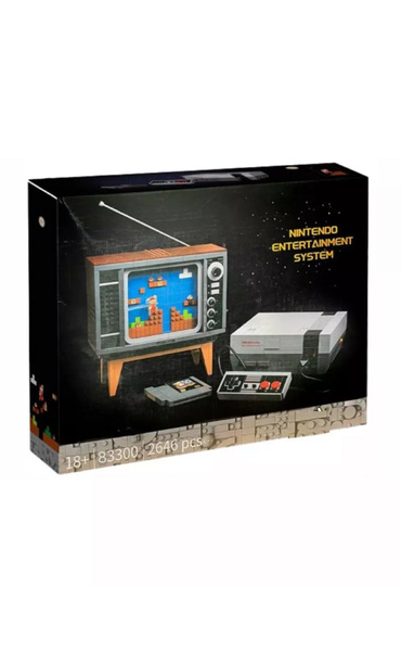 Конструктор Телевизор и игровая приставка Nintendo Нинтендо Супер Марио ...