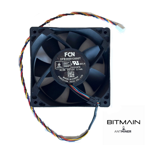 Вентилятор / кулер FCN ref 2 шт. для асика Bitmain S19 L7 D9 E9 ...