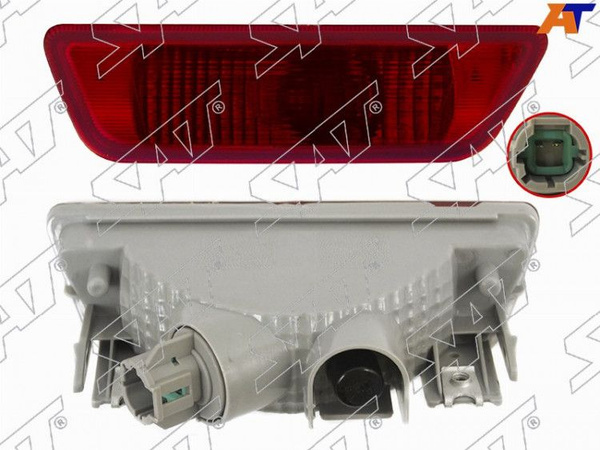 Фонарь в задний бампер Nissan X-Trail 07-15 (Слева)