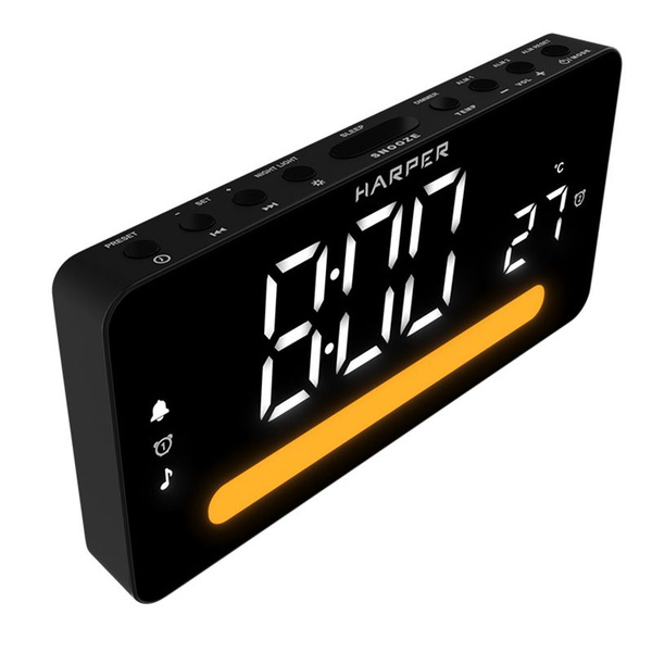 Часы Harper HCLK-5030 Black - купить с доставкой по выгодным ценам в ...