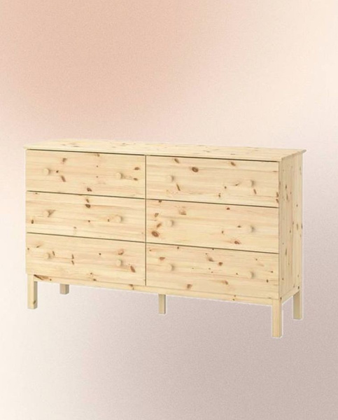 Комод IKEA Тарва, 151x40x92 см, 6 ящ. - купить по выгодной цене в ...