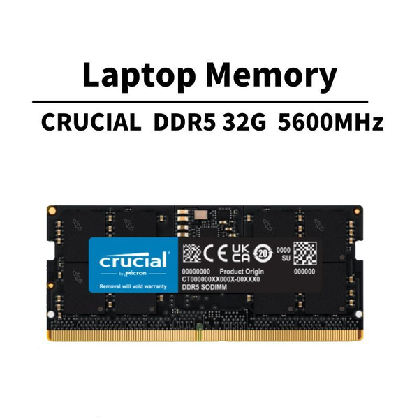 Модуль оперативной памяти Crucial Laptop DDR5 32G 5600MHz32 ГБ (32G ...