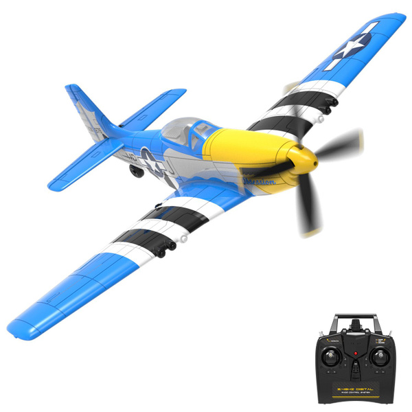 P51D Mustang 4Ch Начинающие радиоуправляемые самолеты со стабилизатором ...