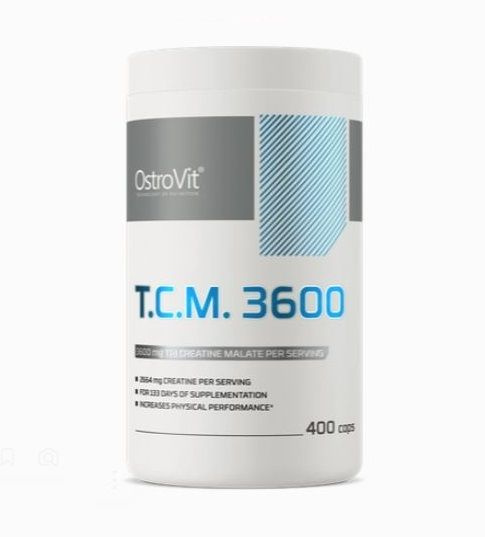 Ostrovit Creatine Malate 3600mg, Креатин Малат, 400 капсул, Спортивное ...