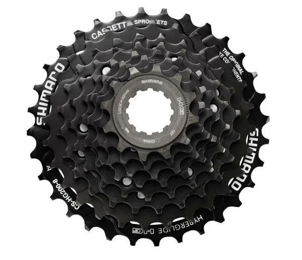 Кассета для велосипеда Shimano CS-HG200, 12-32T, 8 скоростей, без ...