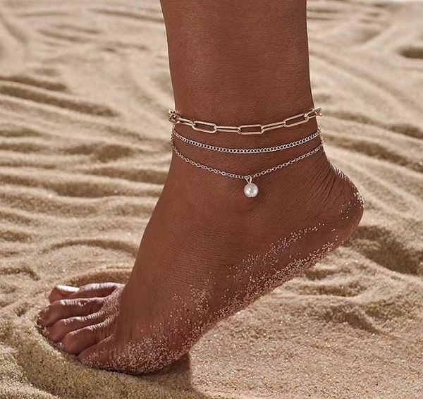 Браслет на ногу - купить с доставкой по выгодным ценам в интернет ...