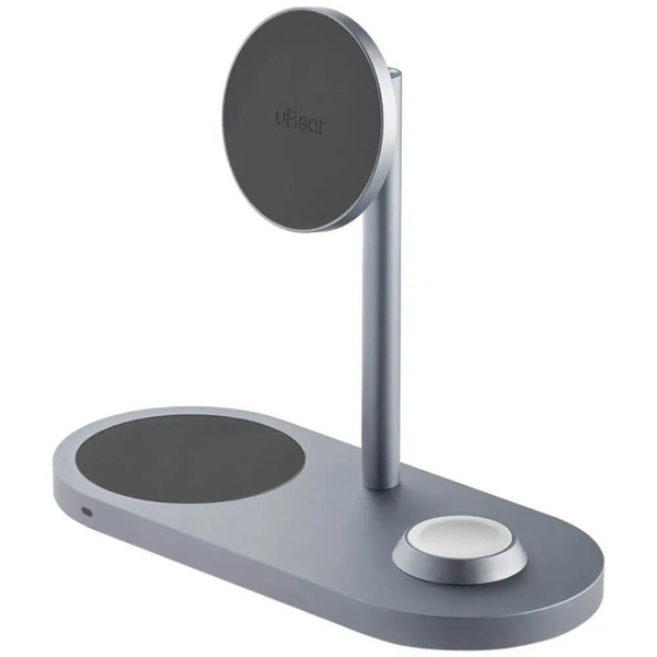 Беспроводное зарядное устройство uBear Stage 3 in 1, 30 Вт - купить по ...