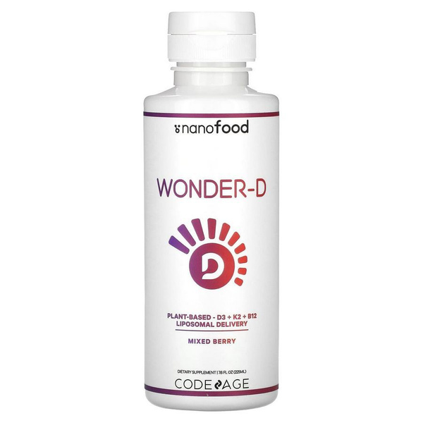 Характеристики Пищевая добавка Codeage, Nanofood Wonder-D, на ...