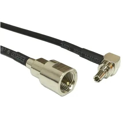 Пигтейл (переходник) FME male - TS 9 кабель RG174 10 см (кабельная ...