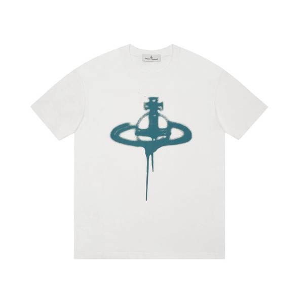 Футболка Vivienne Westwood, размер 48, цвет белый, Cotton - купить по ...