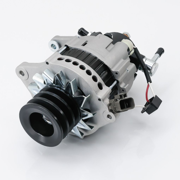 Генератор 24V ISUZU ELF 4HF1, 4HG1, 60A, вакуумник сзади, 3 клиновой ...