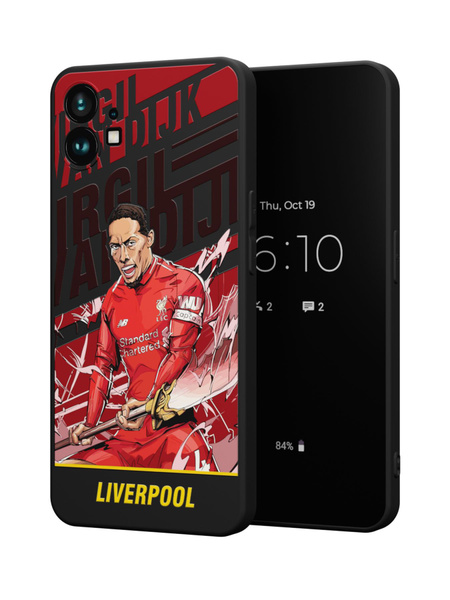 Силиконовый чехол Novel для Nothing Phone 1 (Насинг Фон 1), Liverpool ...