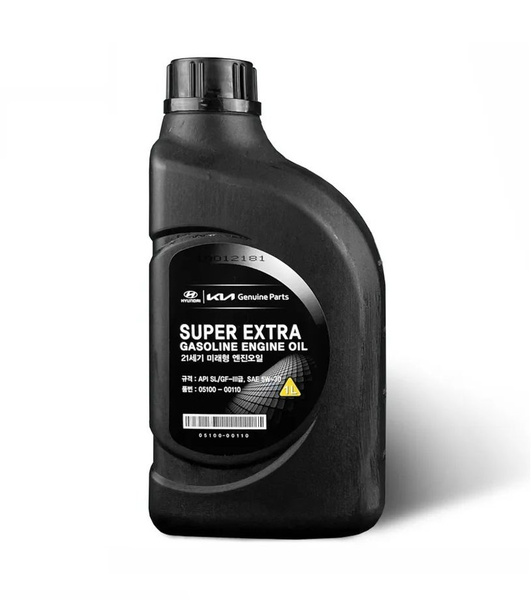 Масло моторное Hyundai 5W-30 Полусинтетическое - купить в интернет ...