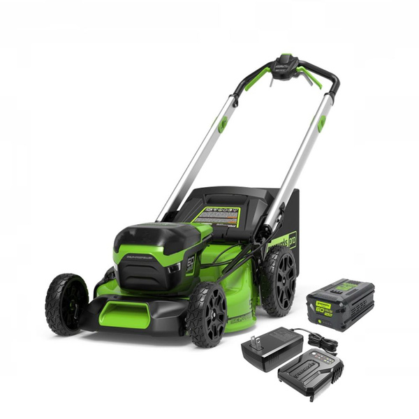 Аккумуляторная газонокосилка Greenworks GD60LM51SP 2514307UB, - купить ...