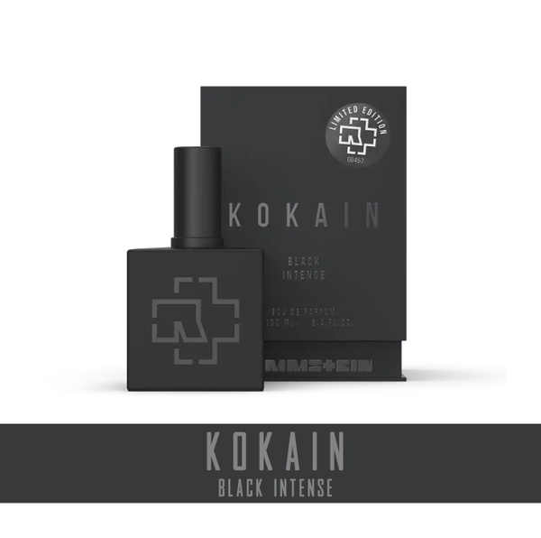 Rammstein Kokain Black Intense Духи 100 мл (1496079240)