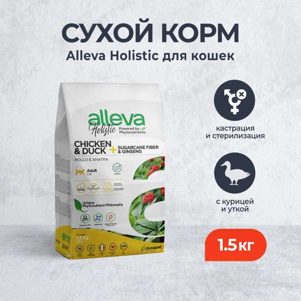 Корма холистик для кошек