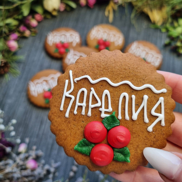 Мастерская Карельского Пряника Набор Пряник традиционный "Козули" 7 ...