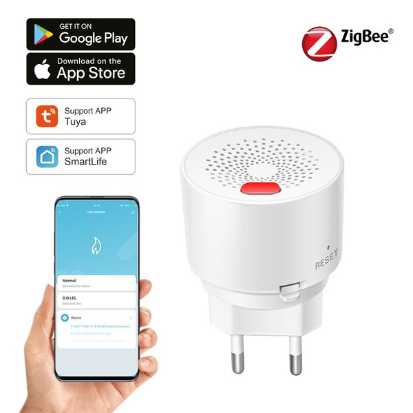 Датчик детектор утечки газа Tuya Zigbee 3.0 - купить по выгодной цене в ...