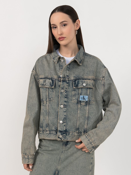 Куртка джинсовая Calvin Klein Jeans - купить с доставкой по выгодным ...