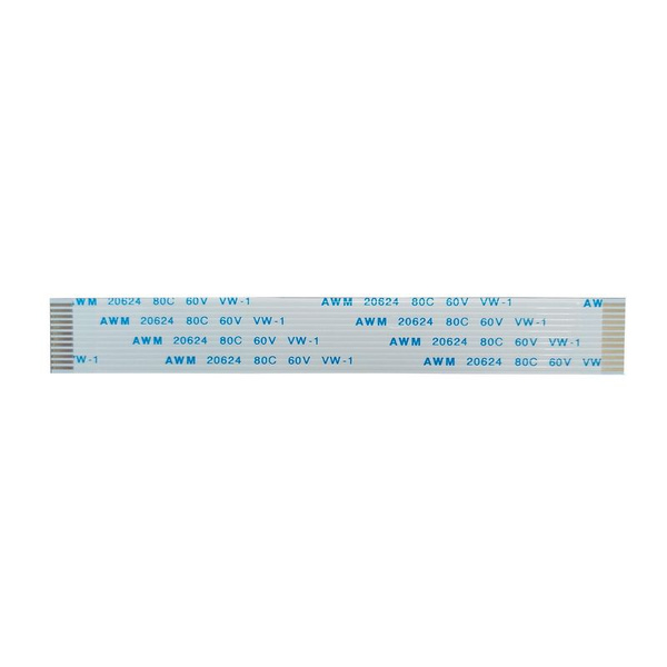 FFC Шлейф 12-pin Шаг 1mm Длина 10cm Прямой A / AWM 20624 80C 60V VW-1 ...