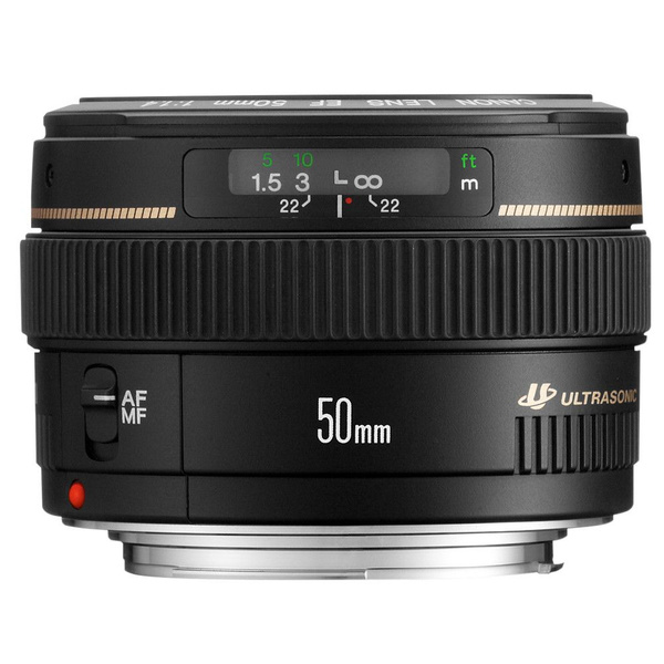 Объектив Canon EF 50mm f/1.4 USM - купить по выгодной цене в интернет ...