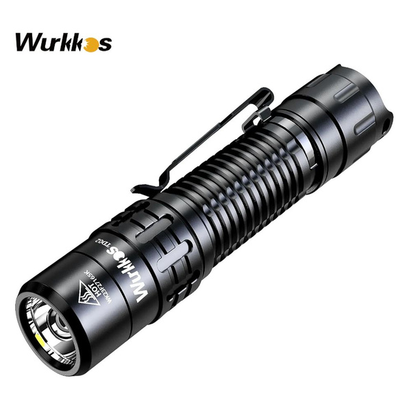 Wurkkos TD02 18650 перезаряжаемый EDC фонарь 2000 Мощный фонарик люмен ...