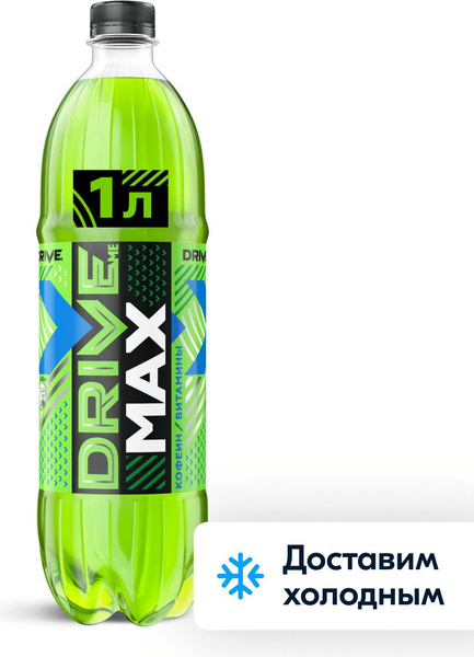 Энергетический напиток Drive Me Max Оригинальный, 1 л - купить с ...