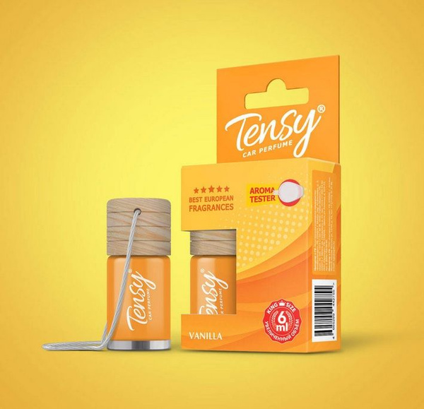 Tensy Ароматизатор автомобильный Ваниль, 6 мл - купить с доставкой по ...