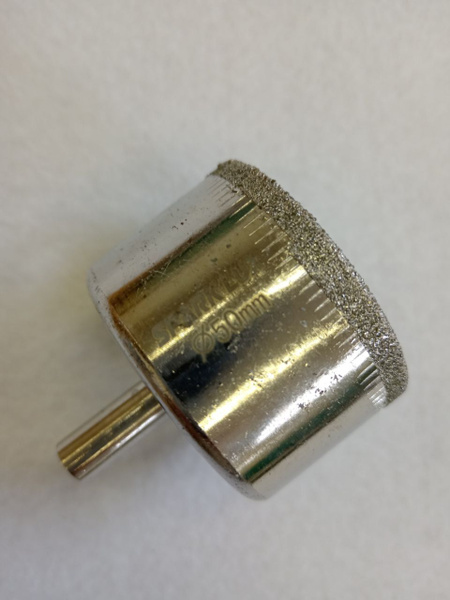 Коронка алмазная по кафелю 50 мм - купить по выгодной цене в интернет ...