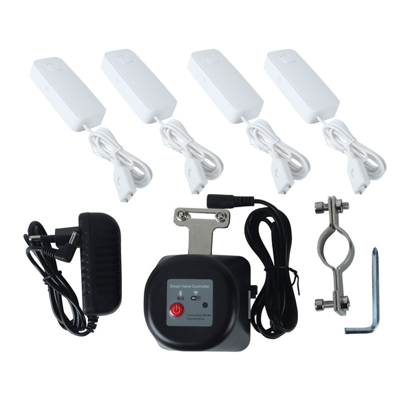 1/2 дюйма tuya wifi контроллер клапана и 4pcs Tuya датчик воды для ...