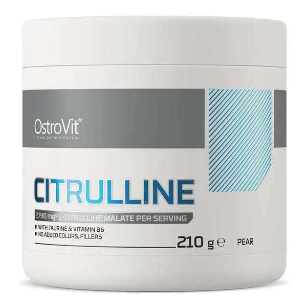Цитруллин малат 2610 мг 210 гр со вкусом Груша Citrulline Ostrovit ...