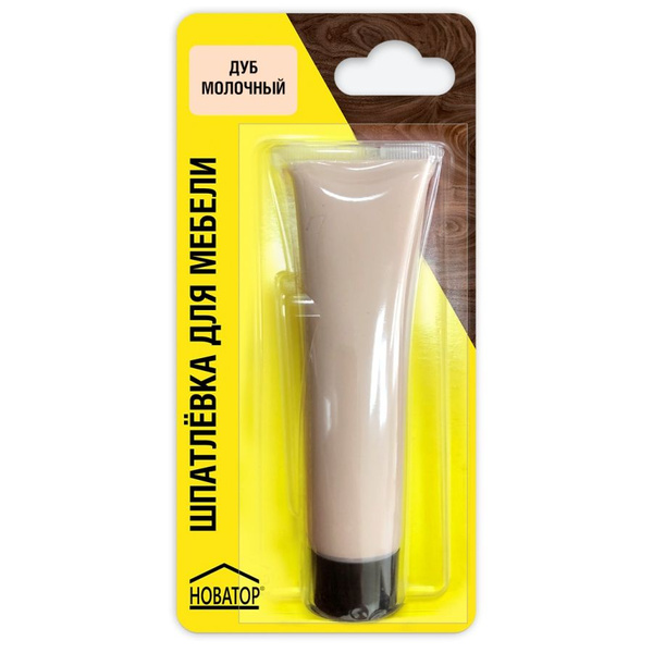 Шпаклевка для мебели Новатор, Дуб молочный - купить с доставкой по ...
