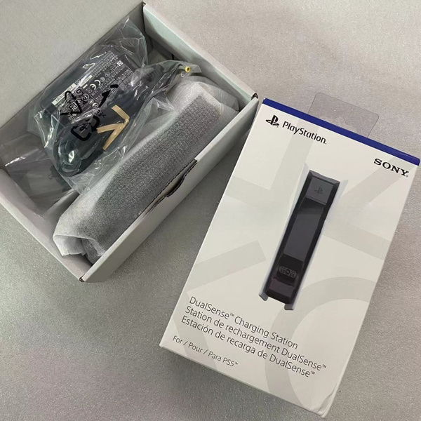 Зарядная станция Sony DualSense на два геймпада для PS5, белый/черный ...