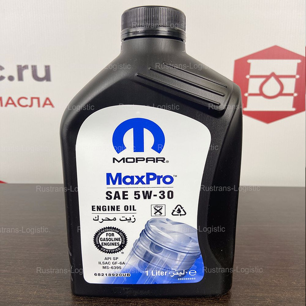 Масло моторное MOPAR 5W-30 Синтетическое - купить в интернет-магазине ...