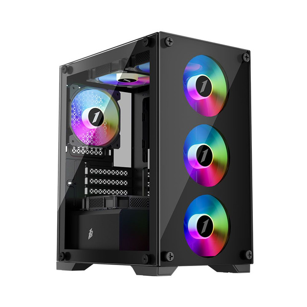 Корпус 1STPLAYER Firebase X2-M mATX - купить с доставкой по выгодным ...