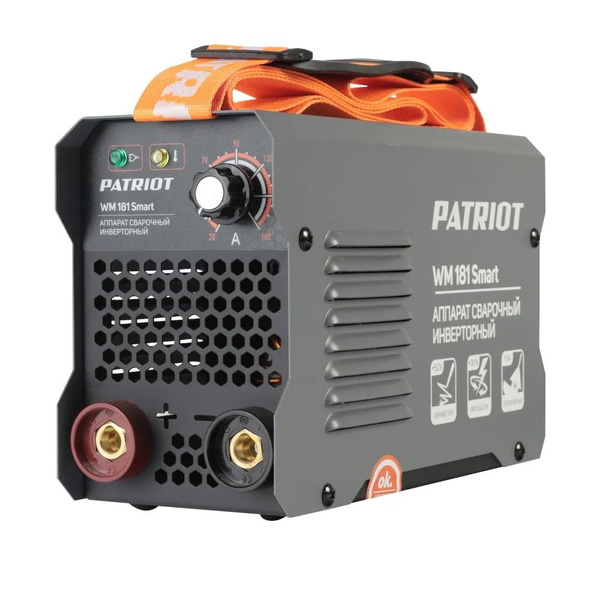 Сварочный аппарат PATRIOT 605302135, Антизалипание электрода, Горячий ...