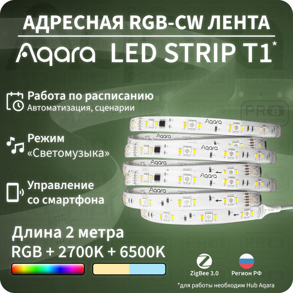 Умная светодиодная лента Aqara - купить в интернет магазине OZON ...