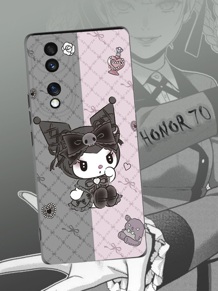 Чехол на honor 70 5G аниме Куроми, Kuromi - купить с доставкой по ...