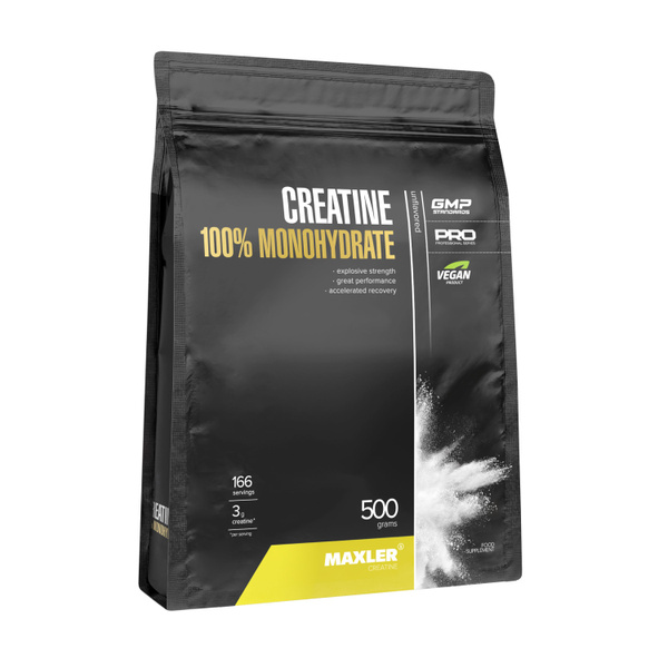Креатин моногидрат Maxler Creatine 100% Monohydrate 500г - купить с ...