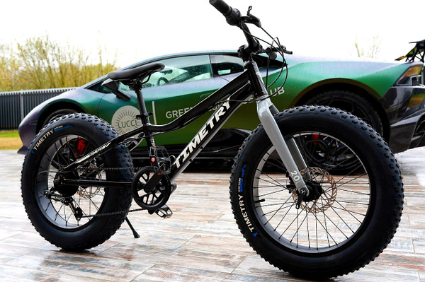 Велосипед фэтбайк Детский Fatbike TimeTry TT215 7s 20" Алюминиевая рама ...