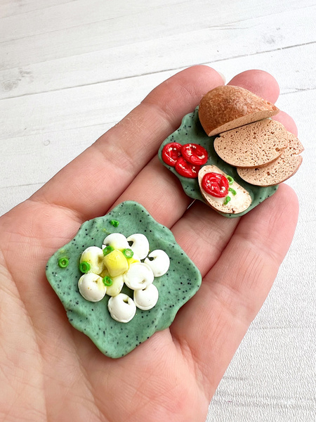 Характеристики Еда для кукол, пельмени для кукол, еда для детской кухни ...