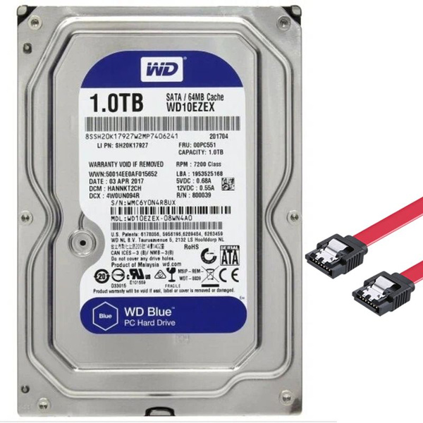 1 ТБ Внутренний жесткий диск Western Digital WD10EZEX (WD10EZEX ...