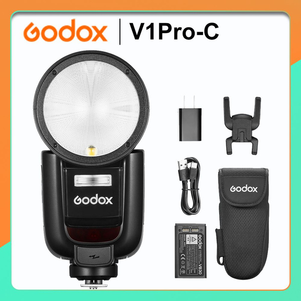 Вспышка для камеры Godox V1Pro-C TTL 2.4G X Wireless HSS для камеры ...