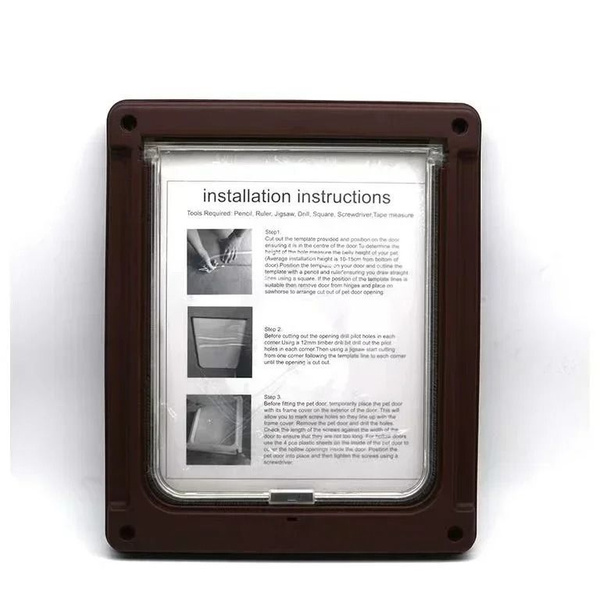 Дверь для домашних животных, защитная створка для собак и кошек ...