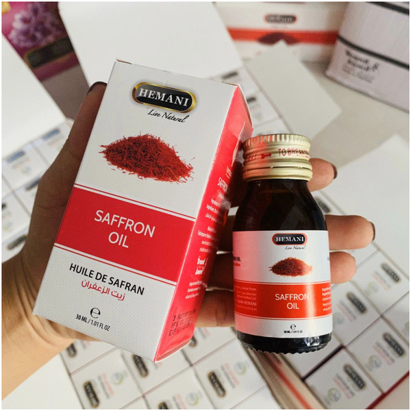 Масло косметическое Шафрана Хемани / Hemani Saffron Oil , 30 мл ...