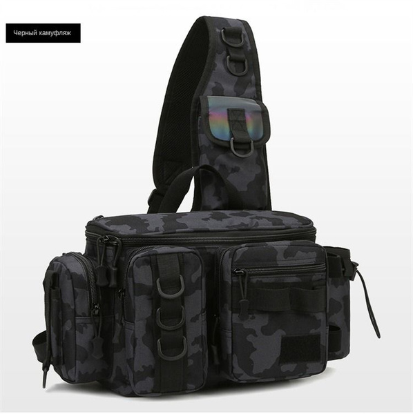 Рыболовная сумка, тактическая сумка через плечо, тактический рюкзак с ...