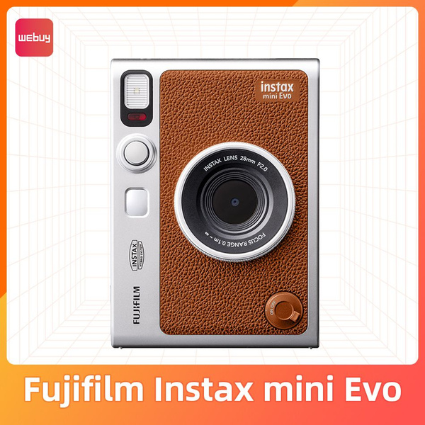Фотоаппарат моментальной печати Fujifilm Instax Mini Evo коричневый ...